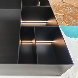 Gabinete de televisión de estilo minimalista modular, muebles de metal baratos para soporte de gabinete de <span class=keywords><strong>TV</strong></span> de plasma - Product Image 3