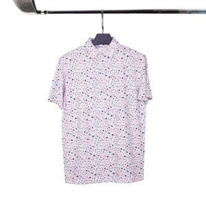 เสื้อยืดโพลีเอสเตอร์ถักแบบกำหนดเองสำหรับฤดูร้อน พิมพ์ลายโลโก้ด้วยผ้าไหม ระบายอากาศได้ดี แฟชั่นลำลองสำหรับผู้ชาย แขนสั้น ใส่ได้ทั้งชายและหญิง - Product Image 6