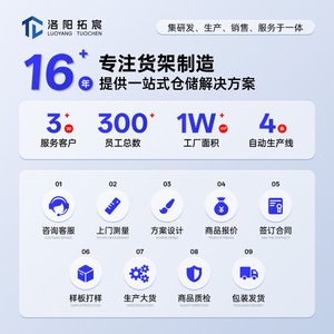 Tuochen Heavy Duty Storage Rack 500kg Capacity Blue Powder Coated Cold Rolled Steel Industrial Warehouse Pallet Rack - Product Image 4