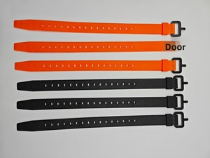 Cinghie di Fissaggio in TPU/Silicone Riutilizzabili e Regolabili per Camion, Carico, Bagagli, Attrezzature, Strumenti di Fissaggio Rapido - Product Image 2
