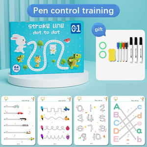 2025 mới biết đi giáo dục đồ chơi viết tái sử dụng xóa được chữ viết tay Truy Tìm Bút kiểm soát đào tạo Thẻ sách trẻ em - Product Image 2