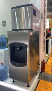 เครื่องทำน้ำแข็งก้อน/บล็อก/ทรงกระสุน/ทรงลูกกวาด พร้อมเครื่องจ่ายน้ำแข็งแบบหยอดเหรียญ - Product Image 2