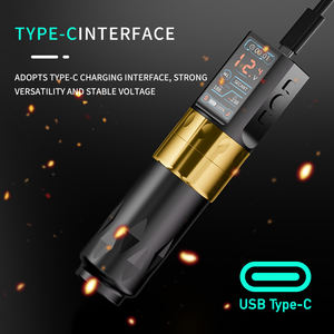Professionnel sans fil nouveau réglable 2000mAh voyage sans fil affichage stylo de tatouage sans fil <span class=keywords><strong>Machine</strong></span> à tatouer <span class=keywords><strong>rotative</strong></span> - Product Image 4