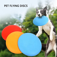 Jouet d'entraînement interactif pour l'extérieur, léger, imperméable, disque volant flottant, jouet durable en caoutchouc pour chien
