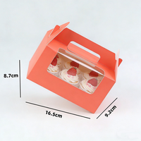 Boîtes à gâteaux blanches avec fenêtre transparente Boîtes à pâtisserie et boîtes de boulangerie avec fenêtre