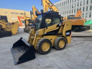 Low Price Used CAT246D Skid Steer Loader, Original Caterpillar Brand, Well‑tested Machine, Widely Used In Municipal Repair. - Product Image 4