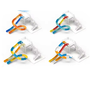Toboganes de Agua de Fibra de Vidrio de 5 m para Interiores y Exteriores, Aptos para Familias, para Piscinas y Parques Acuáticos, Equipo de Juego para Uso Doméstico - Product Image 4