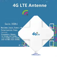 Antenne Mimo 35dBi LTE à Gain élevé 700-2700MHz SMA mâle TS9 CRC9 double routeur panneau de brassage intérieur 5G 2G 3G 4G antenne