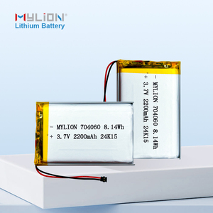 Полимерная аккумуляторная батарея 3,7 В 704060 2200 мАч Li-PO для взвешивания Bluetooth - Product Image 3