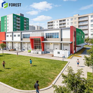 Pabellón de Tenis Portátil de Estructura de Acero de Alta Eficiencia Energética, Pabellón de Recreación Público de Grado Industrial y Alta Resistencia - Product Image 1