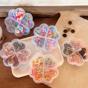 Accesorios para el Cabello para Niñas, Bandas Elásticas Infantiles, Pinzas con Flores de Princesa, Caja de Regalo para Niñas - Product Image 3