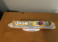 Souvenir nautique personnalisé, modèle de navire porte-conteneurs en résine 3D, miniatures de navires de croisière