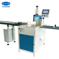 Machine de découpe CNC à 90 degrés pour la fabrication de profilés en alliage d'aluminium, plastique ABS et métal