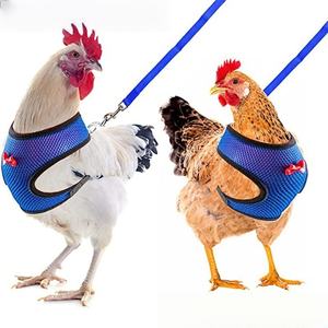 Tali rompi hewan peliharaan, tali ayam/bebek, nyaman, jaring, rompi hewan peliharaan ukuran kecil, anti keluar, Harness untuk kucing kecil dan anjing - Product Image 1
