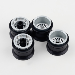 Nouvelles pièces détachées OEM pour voiture RC, jantes en aluminium Beadlock pour camion monstre 1/18 Traxxa S TRX4-MT <span class=keywords><strong>F</strong></span>-150 K10 - Product Image 1