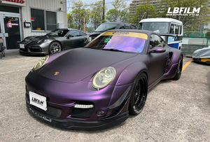 PET Ultimate Flat Piont <span class=keywords><strong>Noir</strong></span> Violet <span class=keywords><strong>Film</strong></span> adhésif pour voiture <span class=keywords><strong>Film</strong></span> autocollant automobile 1.52*17M - Product Image 5