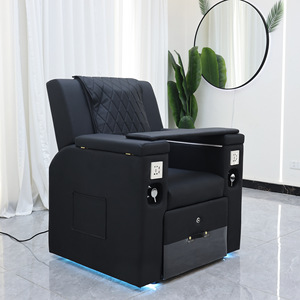 Chaise de pédicure de luxe en promotion pour salons de manucure, mobilier de salon automatique avec réglage de canapé massant à 180 degrés pour spa des pieds - Product Image 1