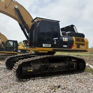 Excavatrice Caterpillar 340D2L d'occasion avec godet de 2,5 m³ |   Excavatrice sur chenilles CAT de 40 tonnes pour travaux miniers lourds - Product Image 1