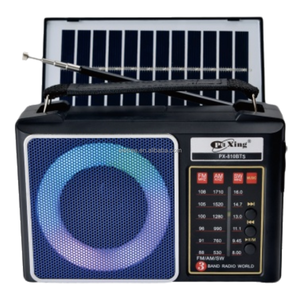 Radio Portátil Solar ELETREE PX-810BTS PX-810 con Linterna de Larga Duración, FM/AM/SW y Altavoz Digital - Product Image 3