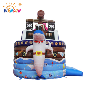 Château gonflable château gonflable Trampoline gonflable pour animaux de bateau pirate - Product Image 2