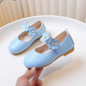 Scarpe Casual per Bambine di Alta Qualità, Stile Ballerina con Suola Piatta, Chiusura in Velcro per Camminare in Estate, Calzature Mary Jane per Bambini - Product Image 6