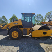 Compacteur de sol à tambour unique de 26 tonnes à usage intensif pour les projets de construction routière