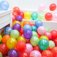 Ballons circulaires en latex nacré de 12 pouces pour mariage, anniversaire, fête, vente en gros, 100 pièces par paquet