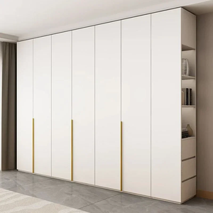 Meubles de chambre à coucher, design scandinave de luxe, armoire sur mesure en bois d'ingénierie, armoire de rangement personnalisée - Product Image 4