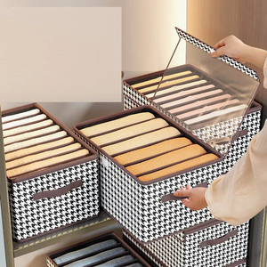 Wardrobe <b>Clothes</b> Organizer Drawer Organizers Closet Organizers and <b>Storage</b> <b>Box</b> T Shirt Pants Sweater Underwear Jeans <b>Storage</b> <b>Box</b> - Product Image 1