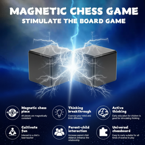 Un <span class=keywords><strong>jeu</strong></span> <span class=keywords><strong>de</strong></span> société magnétique <span class=keywords><strong>avec</strong></span> cordons réglables et <span class=keywords><strong>aimants</strong></span> carrés, un <span class=keywords><strong>jeu</strong></span> <span class=keywords><strong>de</strong></span> société qui développe la pensée logique - Product Image 5