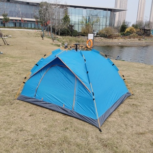 Easy Set Auto <b>Tent</b> One Bedroom <b>Waterproof</b> Ultralight Camping <b>Tent</b> Triple Layer Portable - Product Image 3