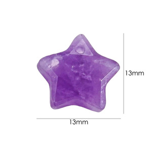 Abalorios de Piedra Natural en Forma de Estrella para Collares y Joyería - Product Image 6
