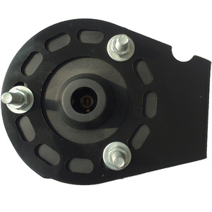 7 Pin Trailer Connector Mounting <b>Bracket</b> <b>Black</b> Metal Standard Mount Auto Connectors - Product Image 2