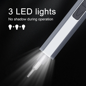 Ensemble de Tournevis Électrique de Précision à Moteur Brushless pour Usage Domestique 62 en 1, 3.7V 0.35N.M de Couple, 200RPM, DIY Rechargeable <span class=keywords><strong>Sans</strong></span> <span class=keywords><strong>Fil</strong></span> et Portable - Product Image 4