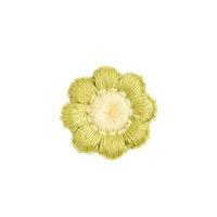 Nouveau brodé écologique feutre tournesol vêtements accessoires fleur patchs bricolage chaussures chapeaux cheveux accessoires
