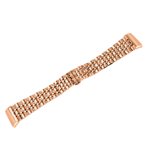 <span class=keywords><strong>Bracelet</strong></span> en métal à sept maillons HYX <span class=keywords><strong>Sport</strong></span>, <span class=keywords><strong>bracelet</strong></span> réglable à boucle papillon, <span class=keywords><strong>bracelet</strong></span> de montre en acier inoxydable, compatible avec <span class=keywords><strong>fitbit</strong></span> Versa4 Versa3 - Product Image 6