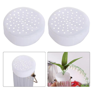 Soporte de Silicona Transparente en Espiral para Arreglos Florales, Impermeable, Reutilizable, Portaplumas, Portátil, Retro, Promocional - Product Image 4