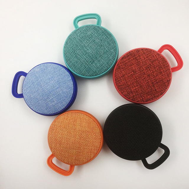 Advance Mini Speaker Bluetooths 4.0 Portable Music Cloth Fabric Bluetooths Mini Speaker With Fm Radio