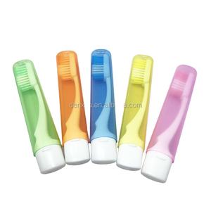 Brosses orthodontiques pliables Denxy, brosses de nettoyage orthodontique, brosses à dents souples à embout en V, brosses à dents rondes portables de haute qualité - Product Image 2