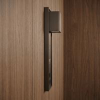 Números de Casa Modernos Estilo Lowes, Número Metálico 2D con Apariencia Flotante, Número de Casa