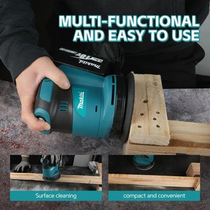   <span class=keywords><strong>Ponceuse</strong></span> orbitale aléatoire <span class=keywords><strong>sans</strong></span> <span class=keywords><strong>fil</strong></span> 18V DBO180Z pour le travail du bois, le detailing automobile, le polissage - Product Image 6