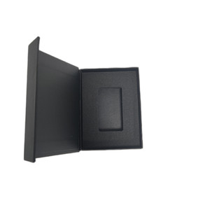 Wholesale Luxury Custom Black White Solid Perfume <b>Bottles</b> & Packaging <b>Boxes</b> UV Coating Embossing Recycled Materials Custom Logo - Product Image 5