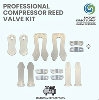 Plaque de clapet de valve de réfrigération estampée OEM ODM personnalisée en 7C27Mo2/20C pour compresseurs Bitzer Copeland Bock Carrier