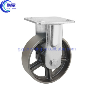 8 Zoll High Loading Couch tisch Öl <span class=keywords><strong>Vintage</strong></span> Gusseisen räder Hochleistungs-Gusseisen gießer Antike Eisen räder mit Bremse - Product Image 3