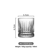 Ensemble de verres à shot 2026, style européen classique, en verre sodalime, pour whisky, vodka, bière, dégustation, pour hôtel, bar, restaurant