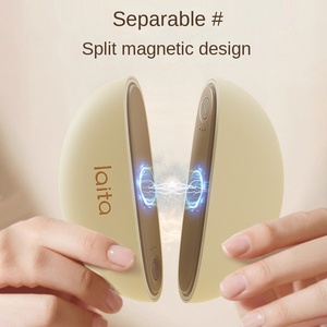 2 in 1 Magnetic Rechargeable <b>Hand</b> <b>Warmers</b> Electric Portable Handwarmers Long Lasting Safe Heating <b>Warmer</b> Pocket Heater in Winter - Product Image 5