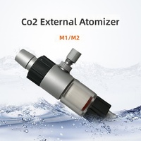 Diffuseur de CO2 en ligne pour aquarium, atomiseur de CO2 pour aquarium planté, aquascape, nano aquarium, compteur de bulles pour aquarium