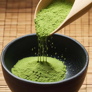 Poudre de Matcha <span class=keywords><strong>Vert</strong></span> Cérémonial Biologique <span class=keywords><strong>Japonais</strong></span> en Gros <span class=keywords><strong>pour</strong></span> l'UE et les États-Unis, Marque Privée OEM, Produits Minceur - Product Image 1