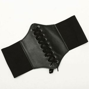 Ceintures Corset Larges Ajustables en Similicuir pour Femme, Amincissantes et Façonnantes, Élastiques, Taille Haute, Polyvalentes pour Usage Quotidien - Product Image 6
