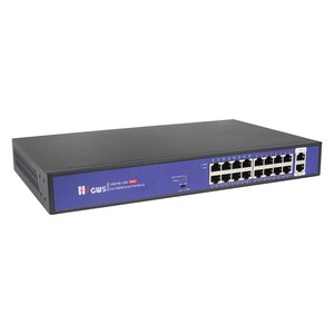 Gigabit <b>Switch</b> 16GE POE Port Network <b>Switches</b> with 2 Uplink <b>Ethernet</b> for CCTV NVR IP Camera Support ODM - Product Image 4